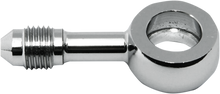 MAGNUM SHIELDING Banjo Fitting - 7/16" - AN3 180° - Chrome 1703-40