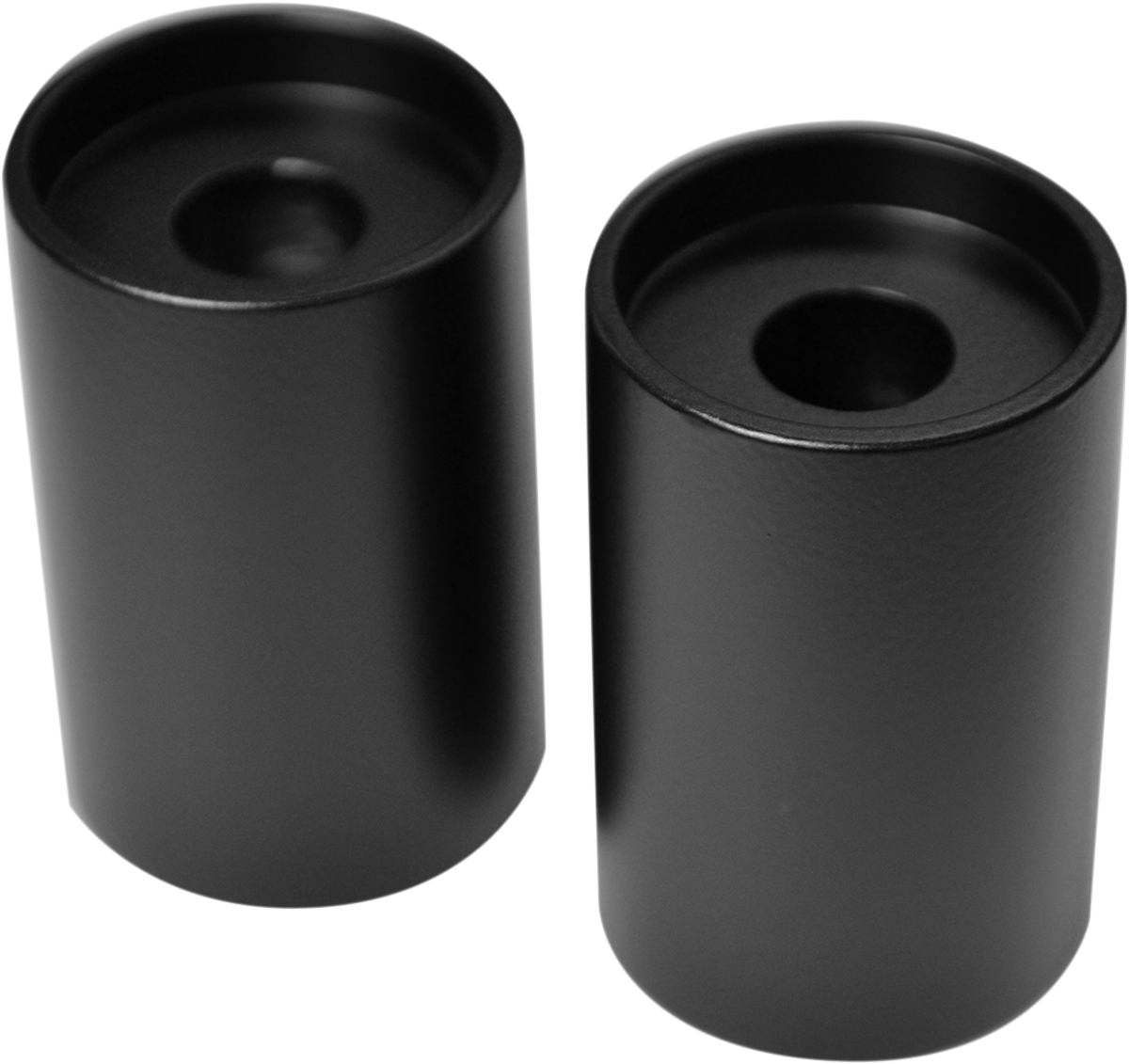 LA CHOPPERS Handlebar Riser Extensions - 2" x 1-1/4" - Flat Black LA-7414-03M