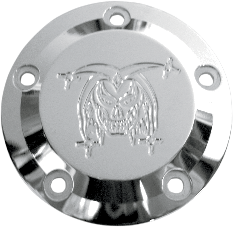 JOKER MACHINE Points Cover - Joker - 5 Hole - Chrome 02-99J