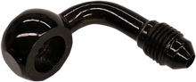 MAGNUM SHIELDING Banjo Fitting - 10 mm - AN3 90° - Black 1704-20