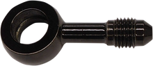 MAGNUM SHIELDING Banjo Fitting - 7/16" - AN3 180° - Black 1704-40