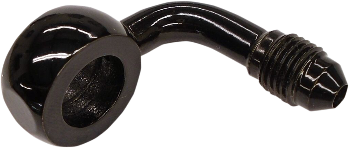 MAGNUM SHIELDING Banjo Fitting - 7/16" - AN3 90° - Black 1704-56