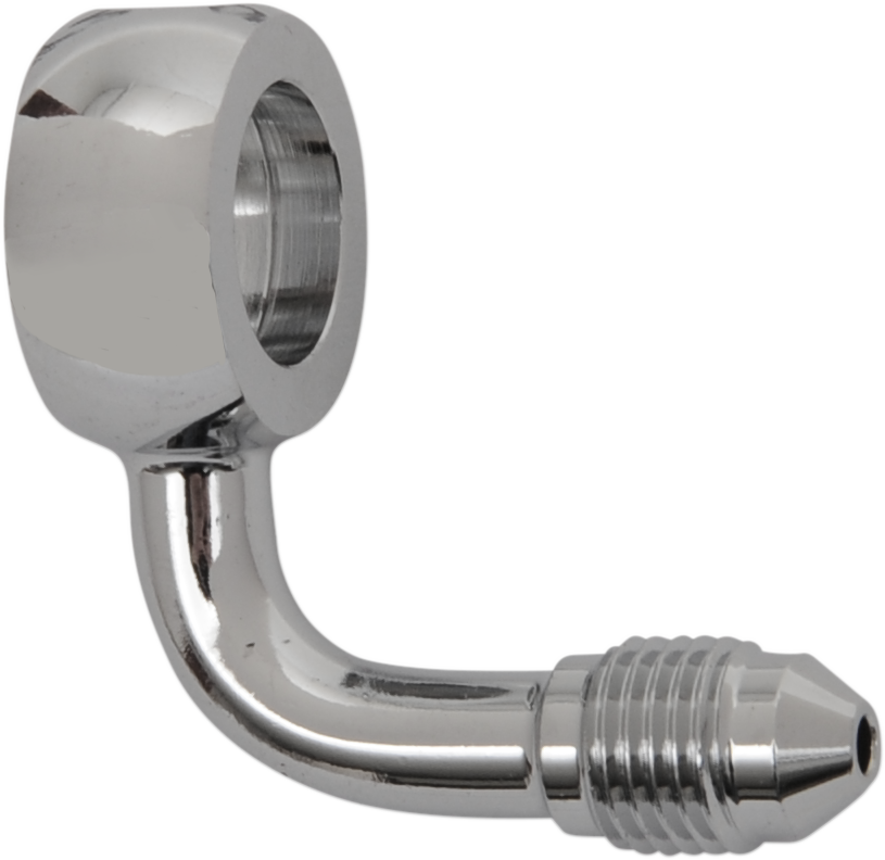 MAGNUM SHIELDING Banjo Fitting - 12 mm - AN3 90° - Chrome 1703-53