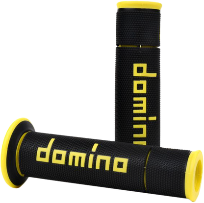 A450 Road Racing Grips Black/Yellow Pair