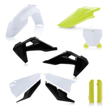 Full Plastic Kit Hus White/Black/Yellow