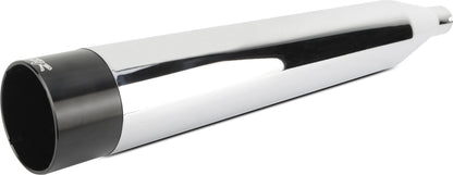 Comp S 2 1 M8 Flh/Flt Chrome W/Black Endcap