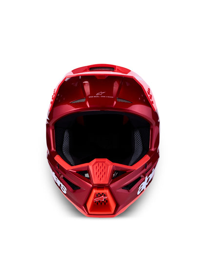 S M3 Radium Helmet Ece06/Dot Red Mot/Red Fl/Wht Gl Sm