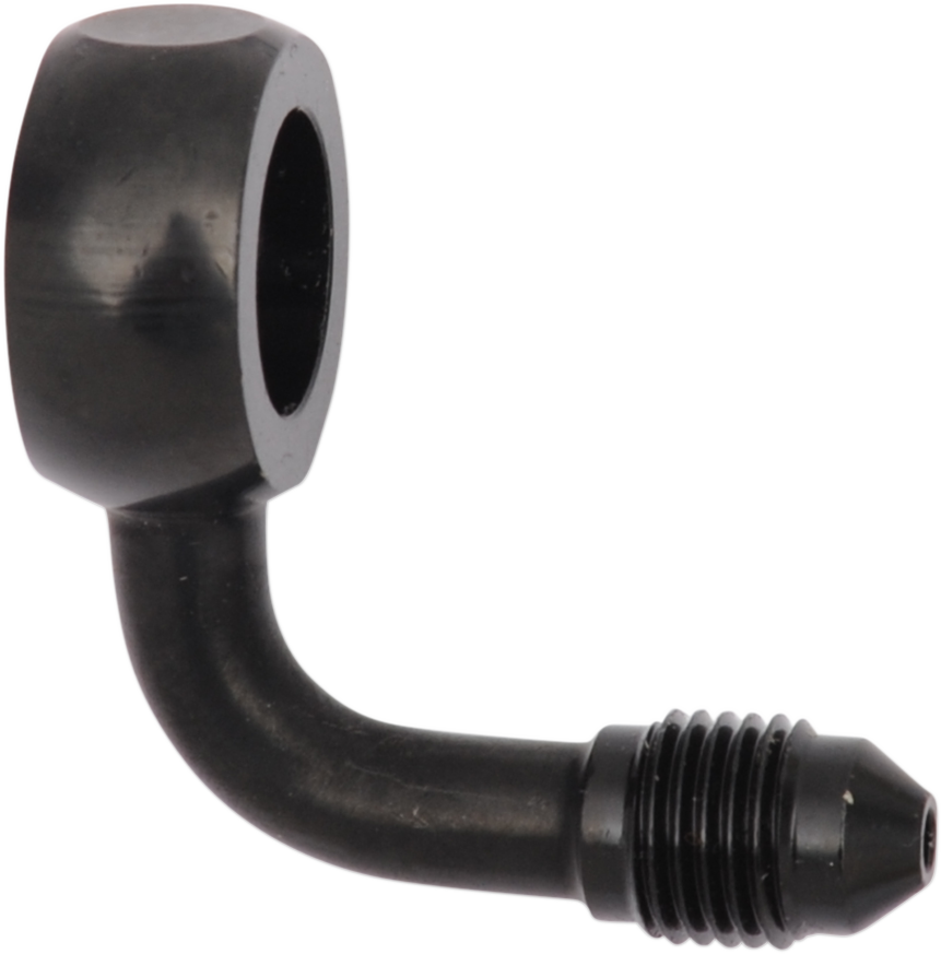 MAGNUM SHIELDING Banjo Fitting - 12 mm - AN3 90° - Black 1704-53