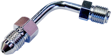 MAGNUM SHIELDING ABS Upper Brake Line Adapter - 4-3/4" Length - Chrome AS37026