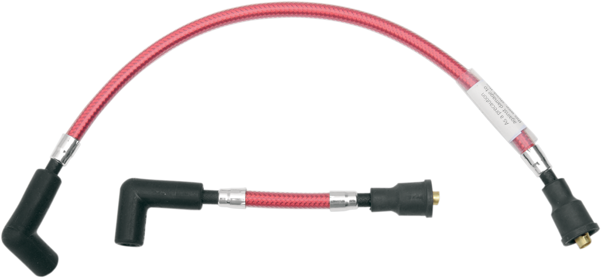 MAGNUM SHIELDING Spark Plug Wires - Candy Apple Red - '65-'99 FX/FL 3023T