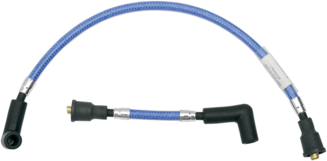 MAGNUM SHIELDING Spark Plug Wires - Candy Apple Blue - '65-'99 FX/FL 3023B