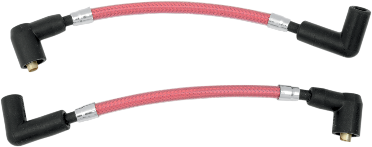 MAGNUM SHIELDING Spark Plug Wires - Candy Apple Red - '82-'00 FXR 3030T