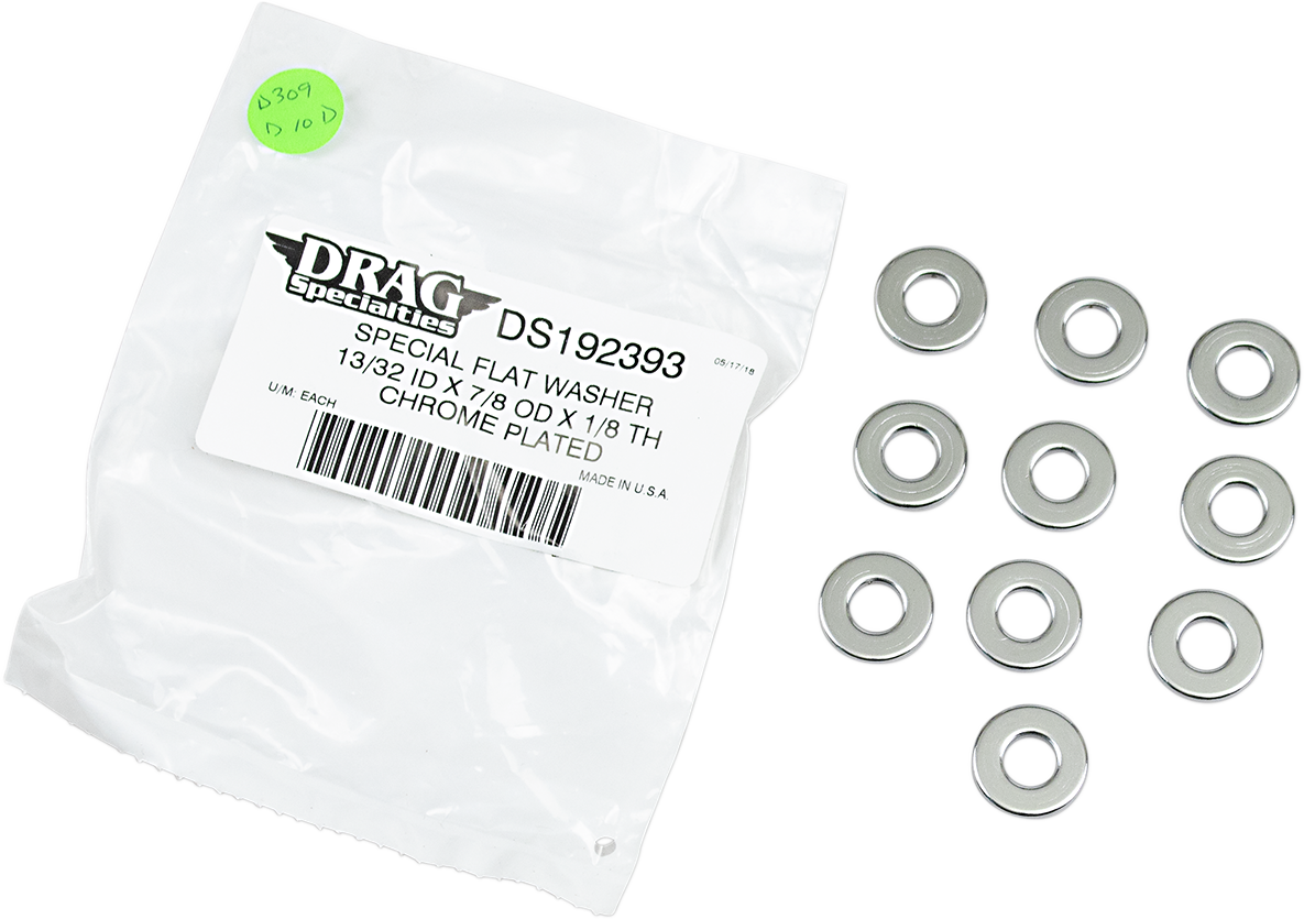 DRAG SPECIALTIES Thick Washer - 1/8" MPB743