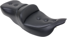 SADDLEMEN Pillow-Top Roadsofa™ Seat - Black - FLH/FLT '99-'07 897-07-181