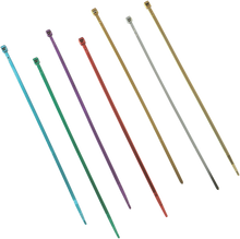 DRAG SPECIALTIES Cable Tie - 11" - Chrome - 10-Pack 10-6011C-10-HC3