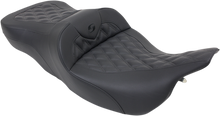 SADDLEMEN Roadsofa™ Seat - Full Lattice Stitch - without Backrest - FLT/FLH '97-'07 897-07-182