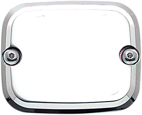 JOKER MACHINE Front Brake Master Cylinder Cover - Smooth - Chrome 951019C