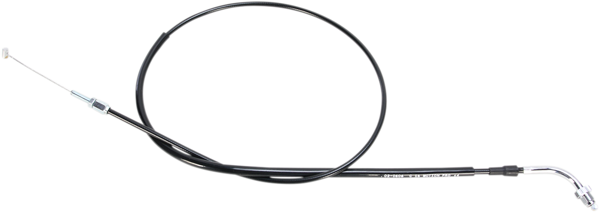 MOTION PRO Black Vinyl Throttle Cable - Push - +12" - '01-'07 VT750DC 02-0606