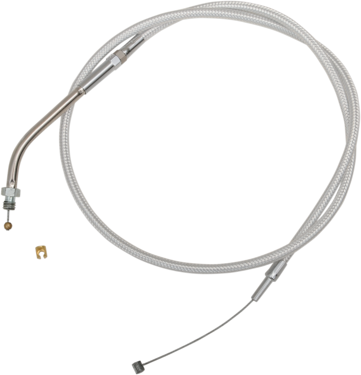 MAGNUM SHIELDING Sterling Chromite II® Braided Throttle Cable for Harley-Davidson - 32-1/2" 3301