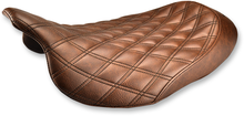 SADDLEMEN Renegade Solo Seat - Lattice Stitched - Brown - FL '08-'24 808-07B-002BLS