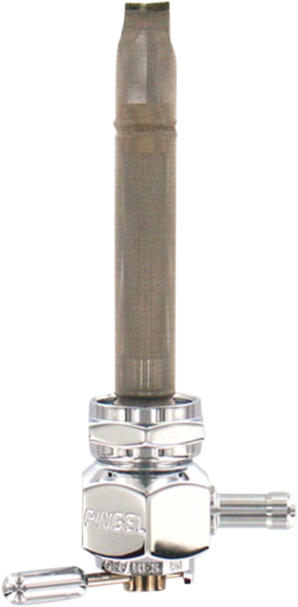 PINGEL Hex Fuel Valve - Chrome - 22 mm 4311-CH