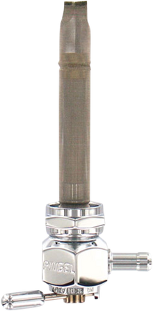PINGEL Hex Fuel Valve - Chrome - 22 mm 4311-CH