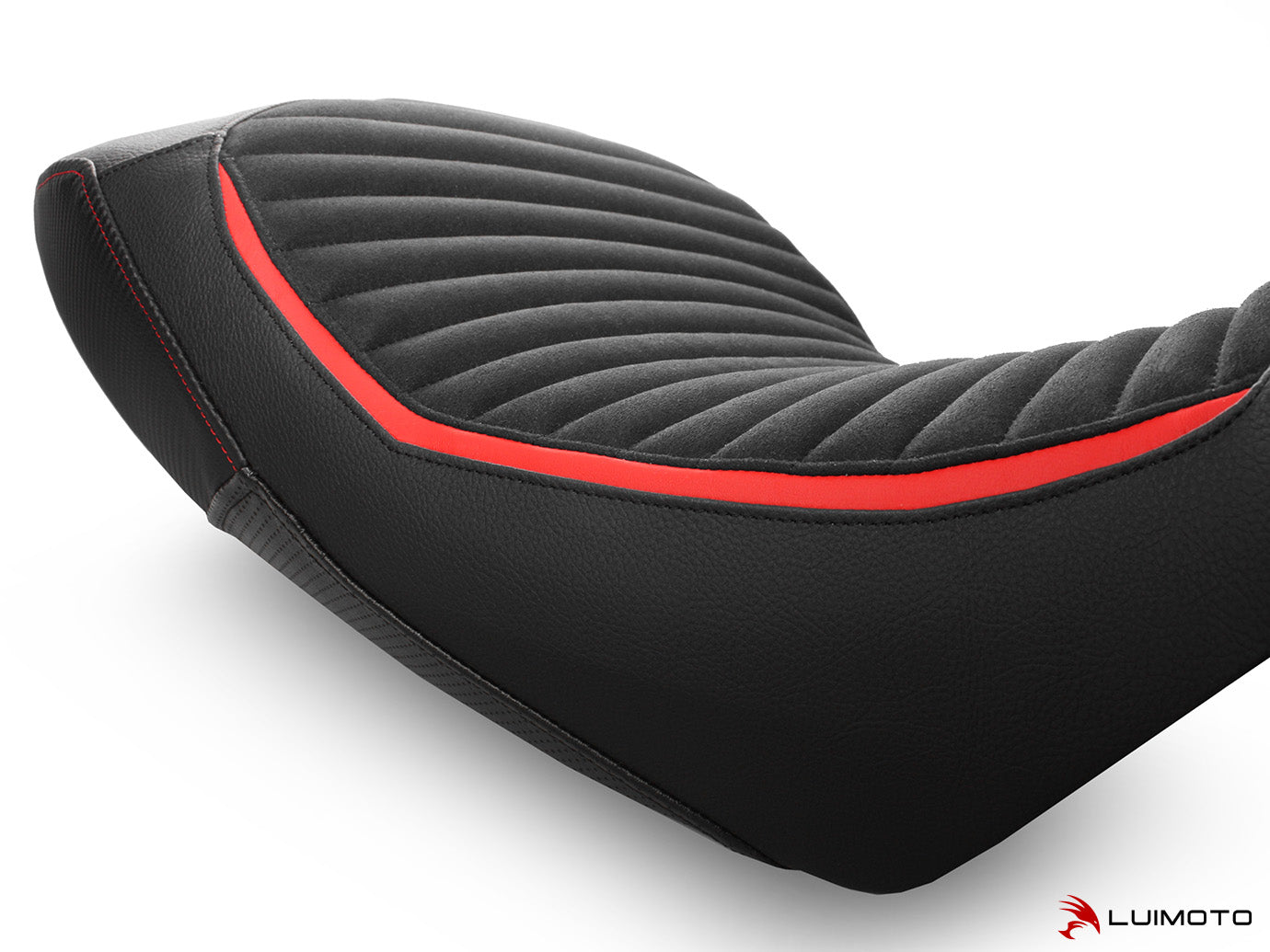 LUIMOTO Classic Sport Edition Rider Seat Cover for the DUCATI DIAVEL 1260 (2019+) - OE Seat