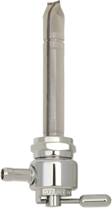 PINGEL Round Fuel Valve - Chrome - 22 mm 1311-CR