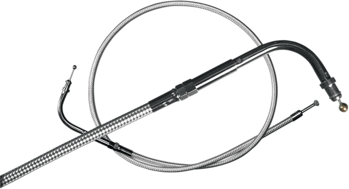 MAGNUM SHIELDING Sterling Chromite II® Braided Throttle Cable for Harley-Davidson - 38-3/4" 3353S