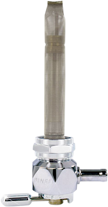 PINGEL Hex Fuel Valve - Diamond Chrome - 22 mm 4311-CD