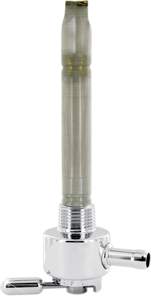 PINGEL Round Fuel Valve - Chrome - 3/8" NPT 4211-CR