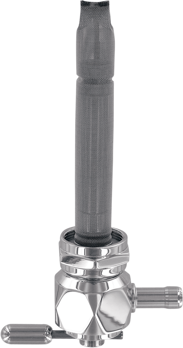 PINGEL Hex Fuel Valve - Diamond Chrome - 22 mm 6311-CD