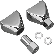 DRAG SPECIALTIES Swingarm End Cap Adjusters - '73-'86 Big Twin 72278