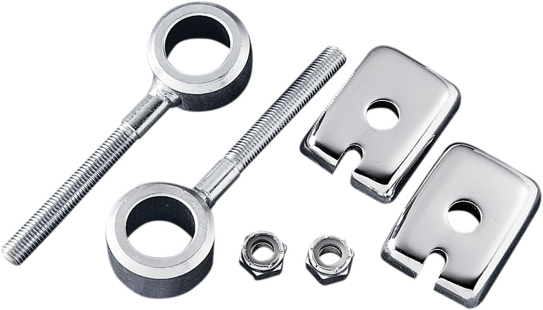 DRAG SPECIALTIES Axle Adjuster Assembly - Rear - '73-'96 Harley-Davidson 15-0903-BC2