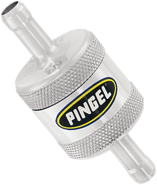 PINGEL Fuel Filter - Short - Satin - 5/16" SS1P