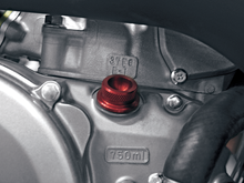 PINGEL Red Oil Fill Cap - Kawasaki/Suzuki 62300