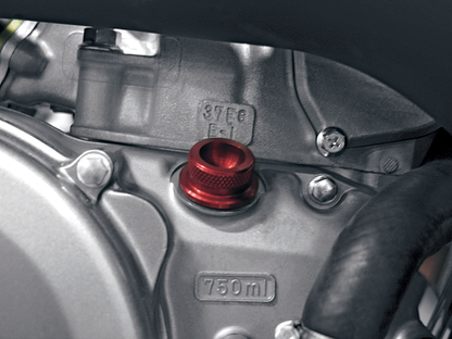 PINGEL Red Oil Fill Cap - Kawasaki/Suzuki 62300