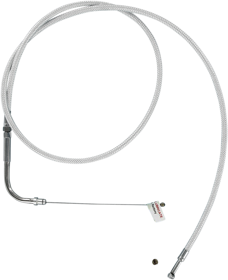 MAGNUM SHIELDING Sterling Chromite II® Braided Idle Cable for Harley-Davidson - 26-1/2" 3426