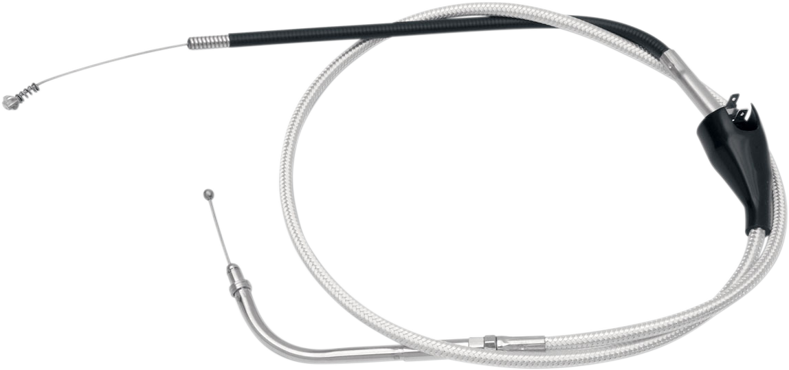 MAGNUM SHIELDING Sterling Chromite II® Braided Idle Cable for Harley-Davidson - Cruise - 41-1/2" 3427