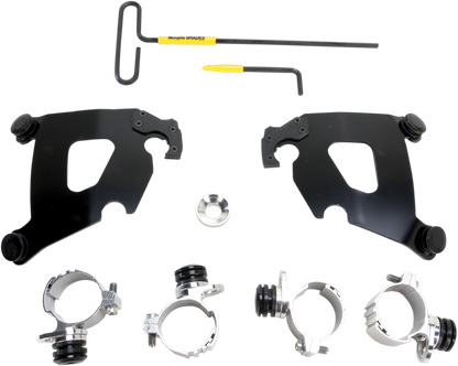 MEMPHIS SHADES Cafe Mounting Kit - Black - XL MEB2003