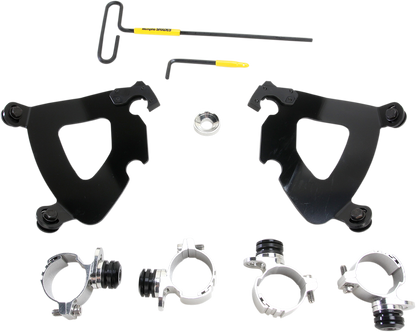MEMPHIS SHADES Gauntlet Mounting Kit - Black - XL883 MEB2002