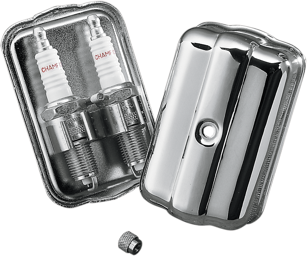 DRAG SPECIALTIES Plug Holder - Chrome 33-0030-SC1