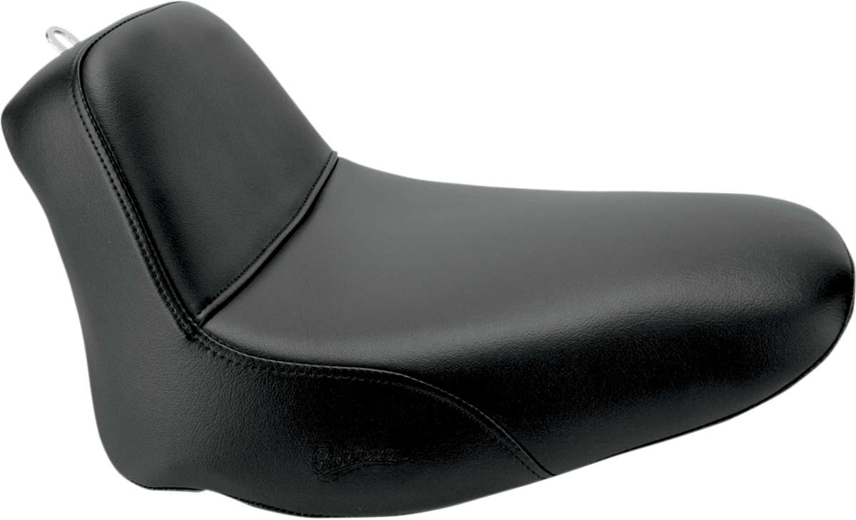 SADDLEMEN Renegade™ Solo Seat - Smooth - Black - Softail '06-'17 806-15-002
