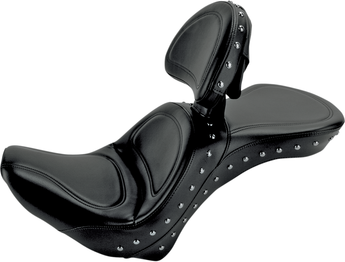 SADDLEMEN Explorer Special Seat - w/ Backrest - FLSTC '06-'17 800-23-040