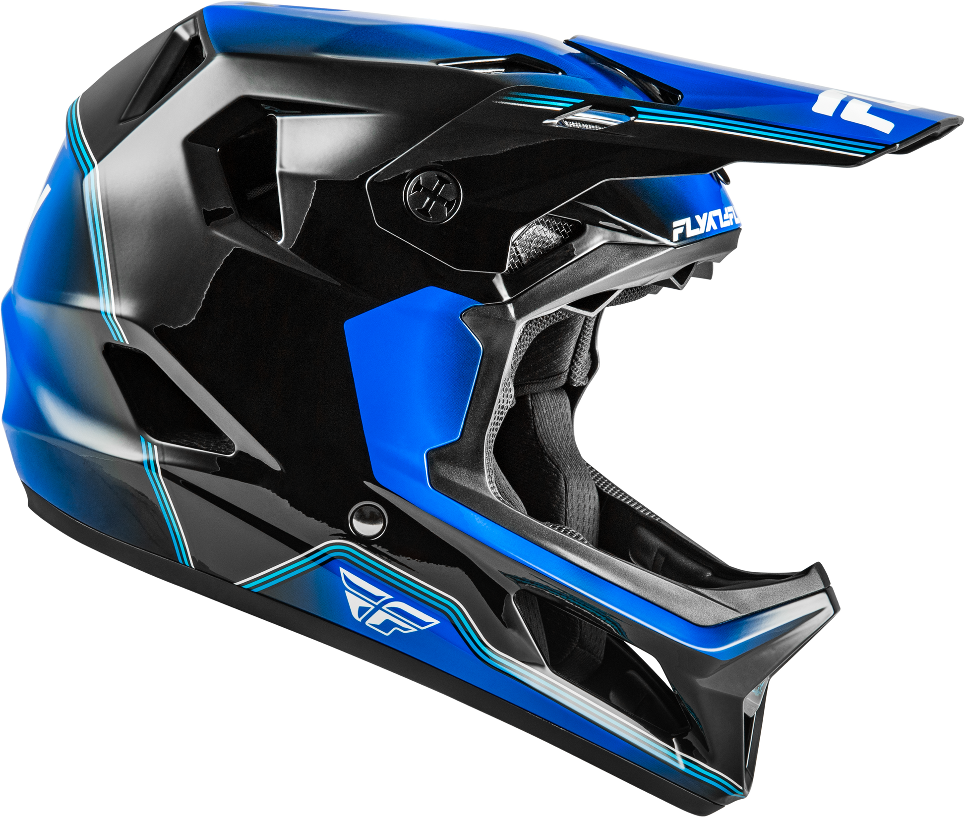 Rayce Repeat Bicycle Helmet Black/Blue Sm