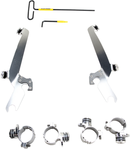 MEMPHIS SHADES Sportshield Trigger-Lock Mounting Kit - Polished - XL883 MEK2000