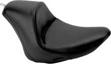SADDLEMEN Heels Down Solo Seat - Without Backrest - Plain - Black - FB 806-12-0021