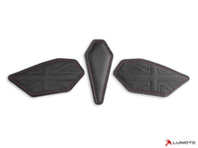 LUIMOTO TANK LEAF UNION JACK Tank Pads for the Triumph DAYTONA 765 / 675 (13-18) & STREET TRIPLE Rx (15-16)