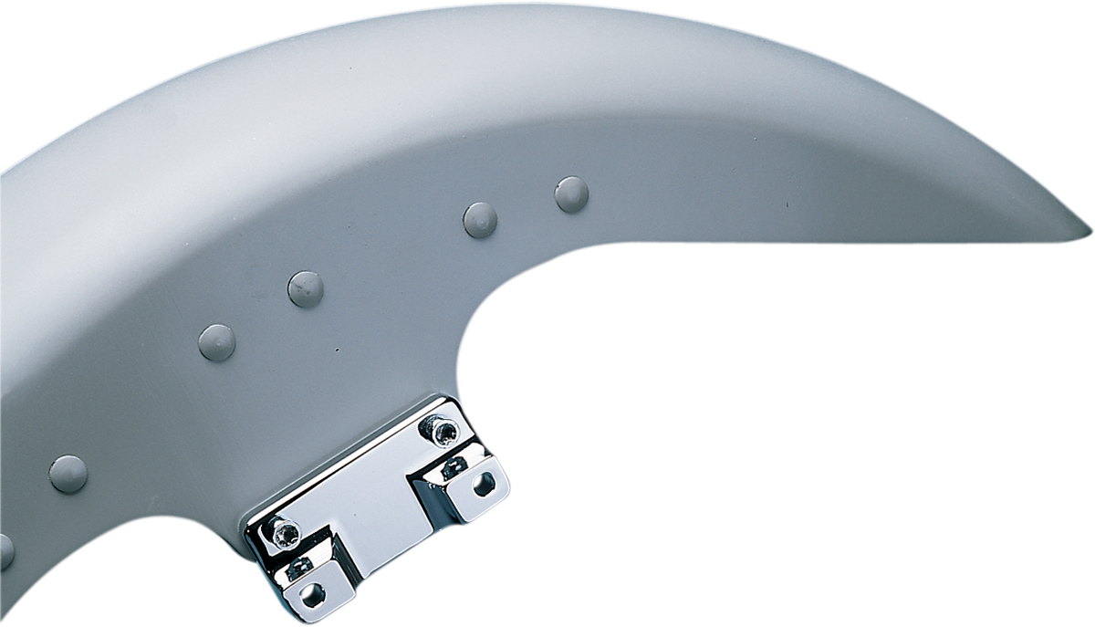 DRAG SPECIALTIES Fender-To-Fork Adapters - Chrome 221280
