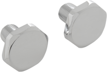 DRAG SPECIALTIES Fork Tube Cap - Upper - Chrome 71584